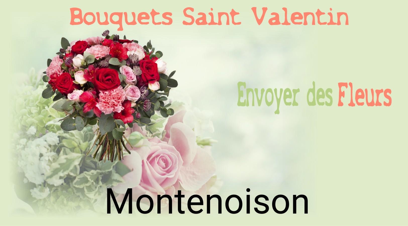 Roses de Saint-Valentin livrées à Montenoison